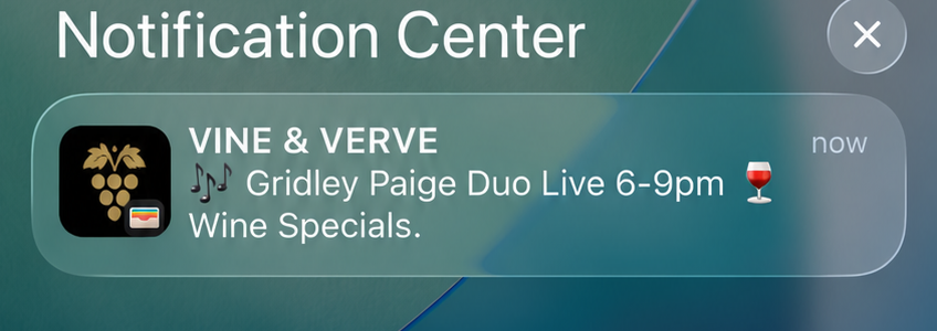 Direct Push Notification Graphic